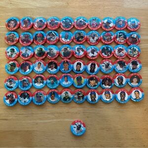 Baseball Star Buttons 1992 60 / 120 Pin Buttons Collectable MLB